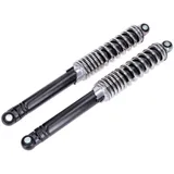 Stoßdämpfer Satz IMCA Satz 360mm chrom/schwarz 10mm für Puch Monza MG00025383 Stoßdämpfer Satz IMCA Satz 360mm chrom/schwarz 10mm für Puch Monza MG00025383