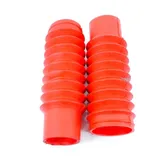 Gabelfaltenbalg Rot 40/45mm 165mm für Yamaha, RD 50, 80, FS 1 MG00026267