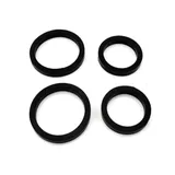 Rubber band suspension set Drilastic for telescopic fork black for DKW Hummel Super 102, 116, Victoria Vicky Standard Type 117,