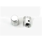 Valve cap set aluminum silver piston shape MG00028106 Valve cap set aluminum silver piston shape MG00028106