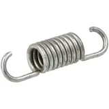 Brake pad spring steel 150mm x 25mm black for Zündapp GTS 50, KS 80, 80 Super MG00032186
