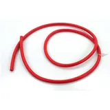 Ignition cable 1m silicone red D=7mm for Zündapp, Kreidler, Hercules, Puch, KTM, DKW, moped, scooter, motorcycle MG00041323