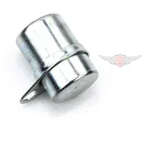 Kondensator Metall 17,90mm x 25,20mm für Ducati, Puch, Tomos, Piaggio MG00041417