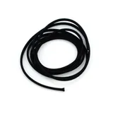 Stromkabel Textilumflochten 2m 1,0qm Schwarz für Mofa, Moped, Mokick, Motorrad, Oldtimer Roller MG00041479