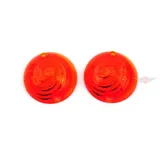 Turn signal lens set bull´s eyes for Zündapp KS 100 GS 125 Maico Hercules MG00053132 Turn signal lens set bull´s eyes for Zündapp KS 100 GS 125 Maico Hercules MG00053132