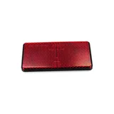 Reflector Hella 90x45x6.5mm square, self-adhesive red MG00055194