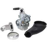 Carburetor 19.5mm tuning set with intake manifold, rubber and air filter for Puch Maxi MG00061123