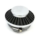 Luftfilter 60mm 87mm 46mm Chrom für Hercules, Zündapp, Kreidler, Puch, KTM, DKW, Piaggio, Garelli MG00061155