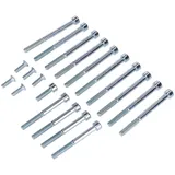 Motorschraubensatz Verzinkt 20-teilig für Hercules Prima, Sachs 505/2 AK S, SF, A NL, B, C, CK, D, DK, DKW, KTM, Rixe MG00062283