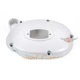 Silver aluminum clutch cover for Hercules 217, 219, 218, 221, MP 1, P1, 2, 4, Hobby Rider, Lastboy, KTM, DKW, Miele, Göricke, Gr