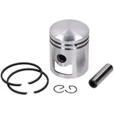 Piston set aluminum 39,960mm with piston rings and pin 10mm for NSU, Quickly MG00064529