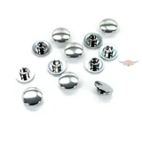 Abdeckkappen für Innensechskant M10 Schraubenkopf Chrom 12 Stück für Mofa Mokick MG00065479