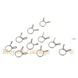 Klemme Benzinschlauch 10mm 10er Pack für Mofa, Moped, Mokick, Roller MG00071240