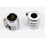 Benzinschlauch Schellen 2 Stück Aussendurchmesser ca. 19mm höhe 24mm Für bis max. 12mm öffnung zu Benzinhahn 10mm 1/4 Zoll für Z
