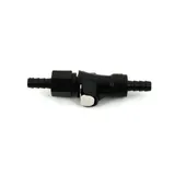 Benzinschlauch Schnellverbinder Kunststoff 6mm Schwarz für Mofa, Moped, Mokick MG00071345 Benzinschlauch Schnellverbinder Kunststoff 6mm Schwarz für Mofa, Moped, Mokick MG00071345