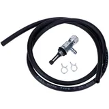Fuel tap M10x1 connection lateral with fuel hose 5x8mm 1m, 2 clamps MG00071442