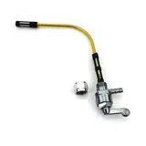 Benzinhahn Metall Gelb/Silber für Piaggio, Ciao MG00071484