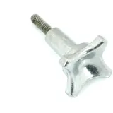 Knurled screw metal silver for Zündapp GTS, KS, C 50 Sport, Bergsteiger M, M 25, Mofa 50, Moped MG00073213