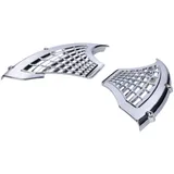 Angel wing aluminum chrome-plated for Zündapp, KS 50 Sport Combinette Type 510, 515 MG00076182 Angel wing aluminum chrome-plated for Zündapp, KS 50 Sport Combinette Type 510, 515 MG00076182