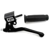 Brake lever fitting black with rubber grip for MBK, Mobylette, Motobecane MG00077212