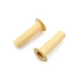 Griffsatz Creme Weiß 24mm 105mm für Zündapp M 50, 25 Bergsteiger, Kreidler Flory MF, Hercules M, 220, 221, 222, P 1, MP 2, 4, Pr