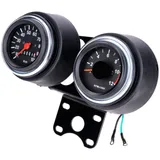 Amaturenträger / Cockpit mit Tacho und Drehzahlmesser 60mm für Zündapp KS, GTS, C 50 Sport, Puch M50 MG00081110