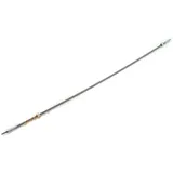 Tachowelle Grau M10 1,6mm 630mm für Miele K 52, Batavus Mofa Pronto 25/40, Neckermann Katja, Bonanza, 25, 25 L, 40, 40 SL, Garel