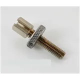 Stellschraube M6 x 35mm mit Schlitz und Kontermutter für Mofa, Moped, Mokick MG00082123