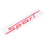 Aufkleber Sport 90x16mm rot für Zündapp KS 50, Sport Combinette MG00083113