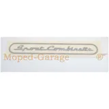 Transfer sticker 114mm x 16mm for Zündapp KS 50, Sport Combinette MG00083115