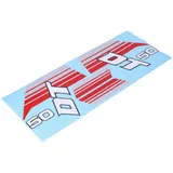 Aufkleber Satz Tank grau rot fĂŒr Yamaha DT 50 Mokick MG00083142 Aufkleber Satz Tank grau rot fĂŒr Yamaha DT 50 Mokick MG00083142