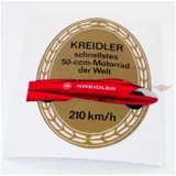 Sticker Kreidler world record 78x70mm MG00083192