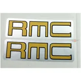 Tankaufkleber 77mm x 23mm Gold Silber für Kreidler, Florett, Mustang MG00083230
