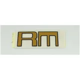 Tankaufkleber Gold Schwarz 45mm x 20mm für Kreidler, Florett MG00083246