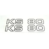 Aufkleber Satz Seitendeckel für Zündapp KS 80 MG00083275