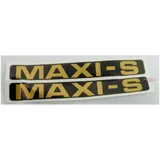 Aufkleber Verkleidung schwarz gold für Puch Maxi S MG00083308 Aufkleber Verkleidung schwarz gold für Puch Maxi S MG00083308