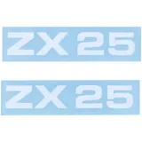 Sticker set MOGA 2 parts width 95mm height 17mm for Zündapp ZX 25 MG00083435 Sticker set MOGA 2 parts width 95mm height 17mm for Zündapp ZX 25 MG00083435