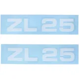 Aufkleber Satz MOGA 2 Teile Breite 95mm Höhe 17mm für Zündapp ZL 25 MG00083438