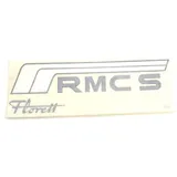 Seitendeckelaufkleber Florett 1 Stück Maße Hoch ca. 64mm breit 200mm für Kreidler RMC-S MG00083502