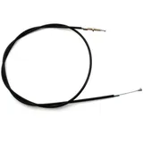 Brake cable front wheel MOGA outer cover length approx. 1100mm inner cable 1205mm color black for moped moped MG00084978