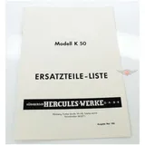 Parts catalog Hercules for K 50 MG00086192