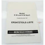 Parts catalog Hercules for K 50, 50 Sport MG00086196