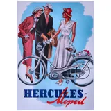 Advertising poster for Hercules moped with Zündapp engine, type 213, 1950s MG00086452