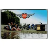 USB stick storage capacity 3.5 Giga Byte dimensions wide approx. 85mm high 54mm for moped mokick MG00086551