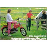 Brochure moped for automatic moped from Zündapp MG00086602 Brochure moped for automatic moped from Zündapp MG00086602