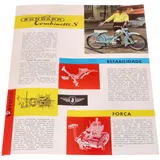 Original Flyer/Prospekt A4 in Portugiesisch für Zündapp Combinette MG00086640