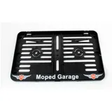 Wechselunterlage Kennzeichen Schwarz Kunststoff 240x135mm für Mofa, Moped, Mokick MG00087112