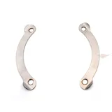 Locking plate MOGA stainless steel 2 pieces for Hercules M 1, 2, P Rixe moped moped MG00093219 Locking plate MOGA stainless steel 2 pieces for Hercules M 1, 2, P Rixe moped moped MG00093219