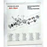 Plakat Explosionszeichnung Breit ca. 600mm Hoch 730mm für Kreidler MF MP, Flory MG00999869
