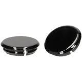 Abdeckkappen-Set Spiegellöcher Moto Nostra, Nero Deciso für Vespa GTS 125 Keyless GTS 300 HPE Keyless MN4592K94